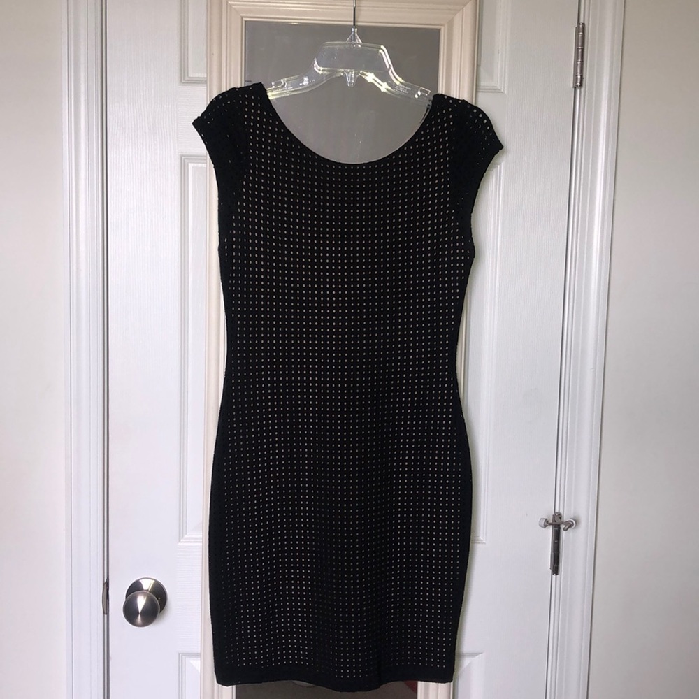 Black and Tan Dress
